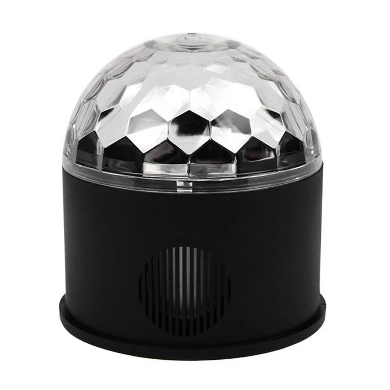 Дистанционный ЖК RGB кристалл магический шар сценический свет вращения спикер Красочный Ktv диско Dj подарок Bluetooth музыка управление огни