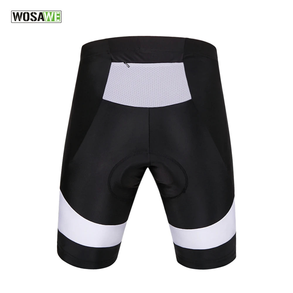 

WOSAWE High Quality Pad Moto Shorts Bicycle Cycle Gel 3D Padded Bermuda Reflective Ciclismo Cycling Shorts