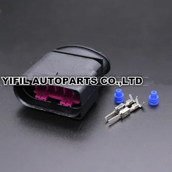 

2/4/10pcs/lot 10 Pin/Way Headlamps Male Connector Plug Housing Socket For AUDI VW SEAT Skoda VAG Group 1J0973835 1J0 973 835