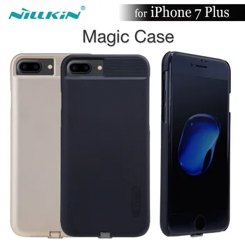 

Nillkin Magic case for iphone7 plus Nilkin Qi Wireless Charger Receiver Case Cover Power Charging Transmitter For iphone 7 Plus