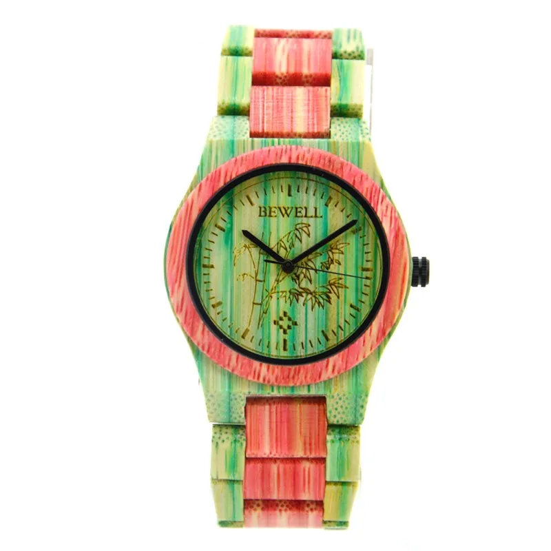 BEWELL WOODEN WATCH