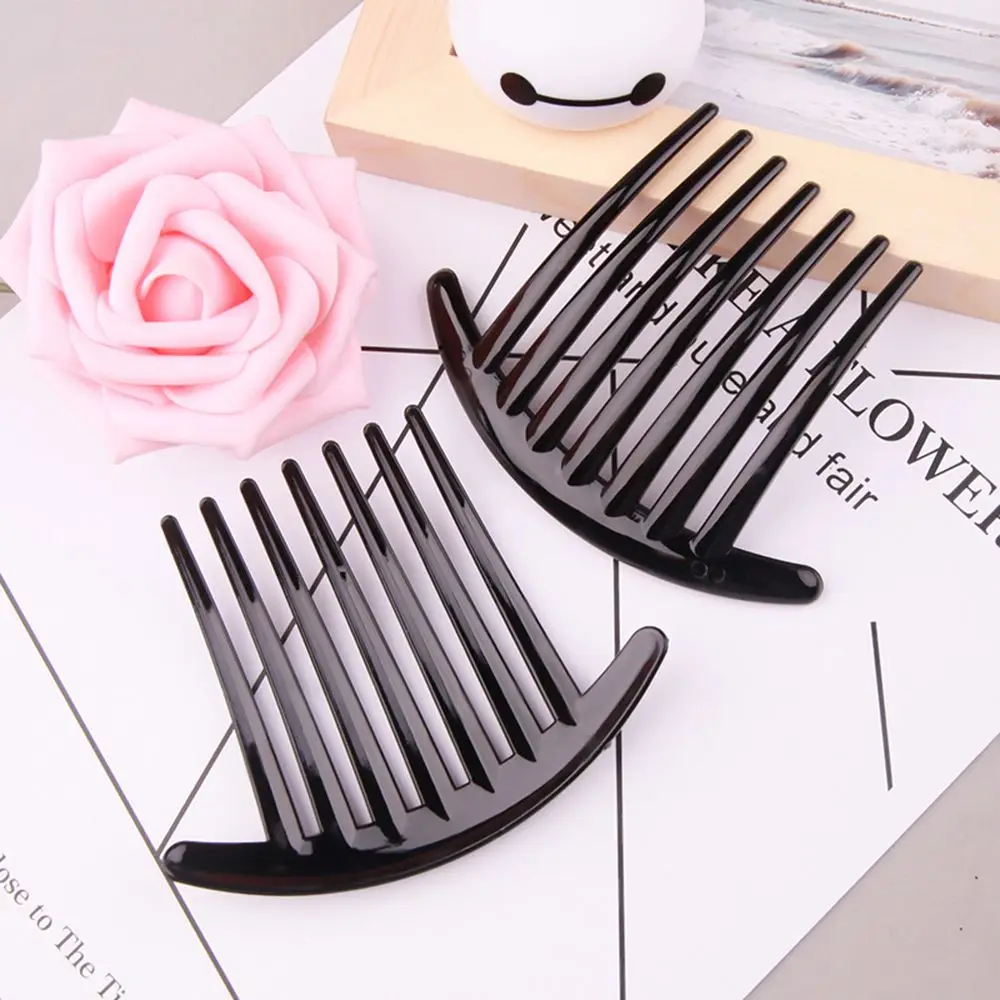 

New Arrival Fashion Comb Women Hair Styling Clip Plastic Stick Bun Maker Tool Hairpin Hair Accessories hair clips for women
