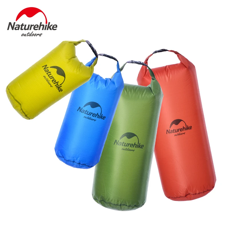 

Naturehike 40D Silicon Ultralight Waterproof Swimming Bag Drifting Beach Bag Mobile Phone Handbag 5L 10L 20L 30L Travel Dry Bag