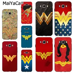 MaiYaCa DC Wonder Woman Роскошные модные 3D чехол для телефона для samsung j6 j7 note8 note9 s10 j4 случае coque