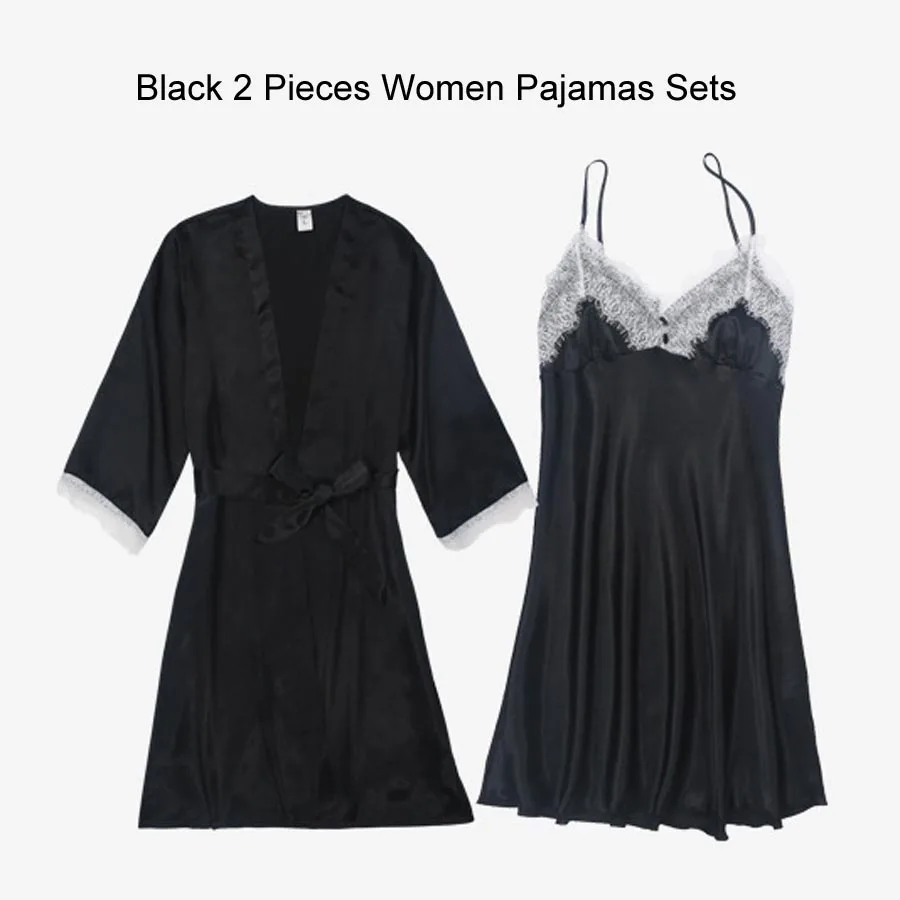 Black Sleepwear Set(5)