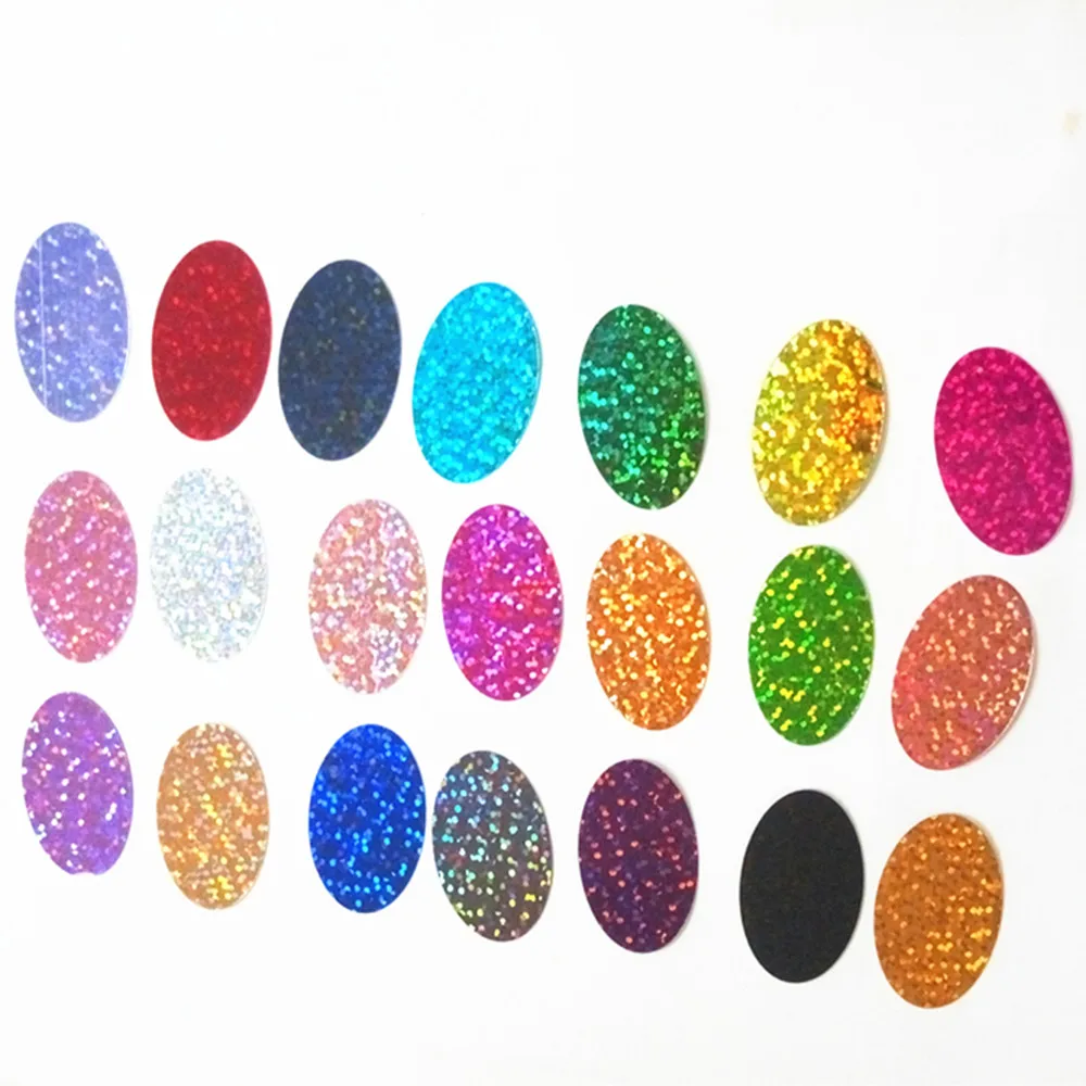 

12pcs Length 95meters PET sequins of many color spangle sequin reels CD with 5mm Glitter sequins for embroidery