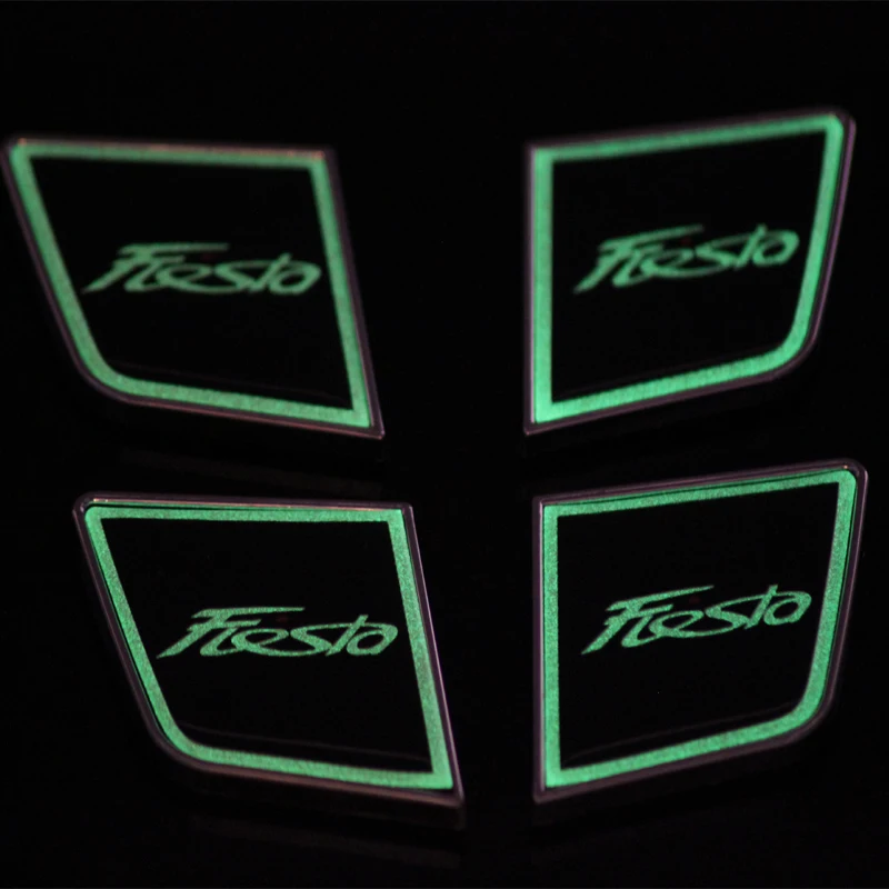 

Foal Burning Car Luminous Inner Door Bowl Decoration Trim Cover Sticker for Ford Fiesta Sedan Hatchback 2009 - 2016 Acc.
