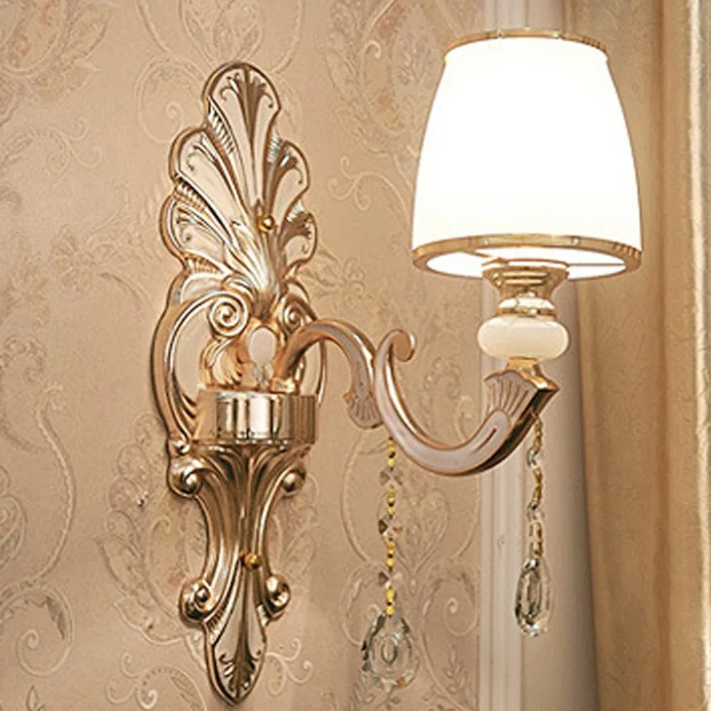 Светодиодный хрустальный настенный светильник яркий свет сигнальная лампа для