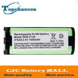 Высокое качество 1000 мАч Ni-MH домашний телефон замена Батарея для Panasonic hhrp105 hhr-p105