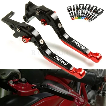 

For Yamaha SR500 SR 500 1978-1991 1990 1989 1988 CNC Aluminum Adjustable Folding Extending Motorcycle Brake Clutch Levers ORANGE