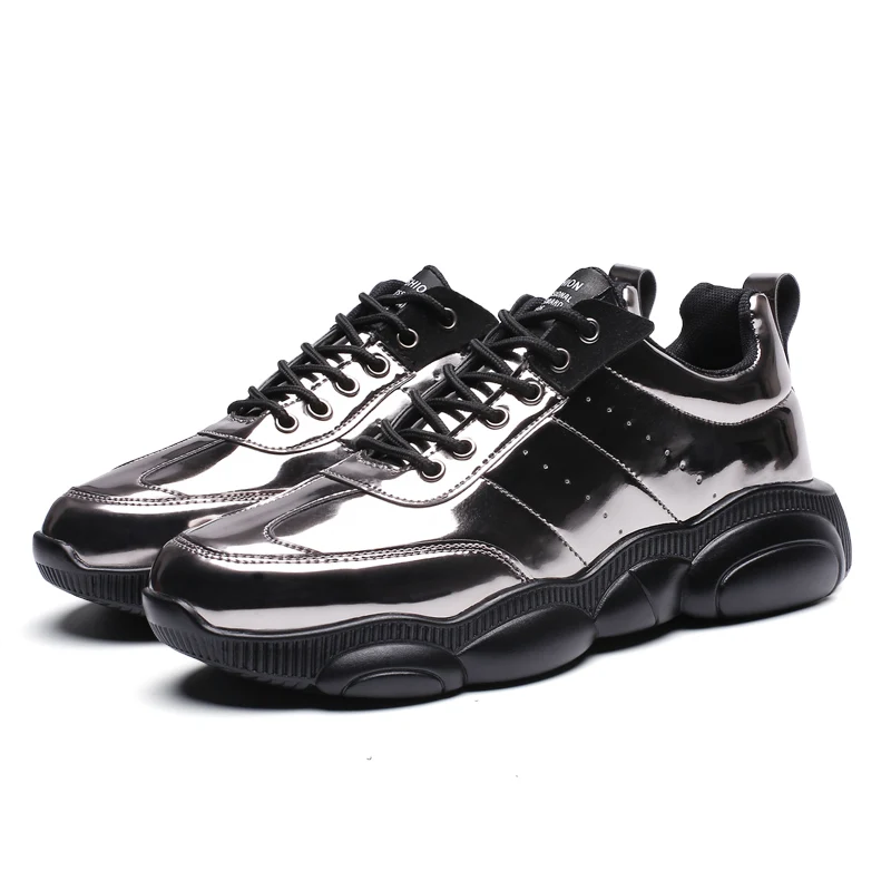

Men Running Shoes Lightweight Air Cushioning Sneakers 2019 Bear Bootom Sequin Sport Shoes Lace Up Men Outdoor Jogging Shoes
