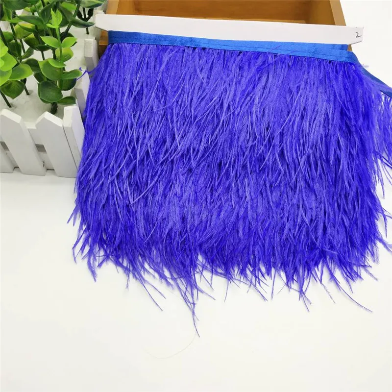 Новинка! высококачественная лента из страусиных перьев, длина пера 8-11 см/аксессуары для одежды DIY 26 цветов на выбор