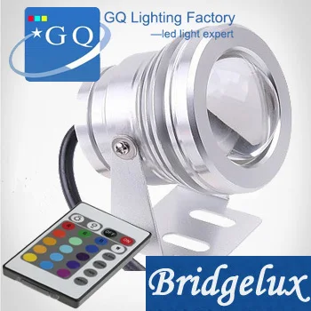 

China post AC12v DC12V 3W RGB Led underwater DC24V AC24v Light under water lamp Pool pond lighitng IP68 Waterproof