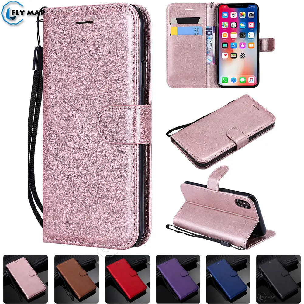 

Wallet Case For APPLE iPhone X 5 5S SE 6 6S 7 8 Flip Phone Leather Cover Capa Coque For i Phone 6Plus 6sPlus 7Plus 8Plus iphoneX