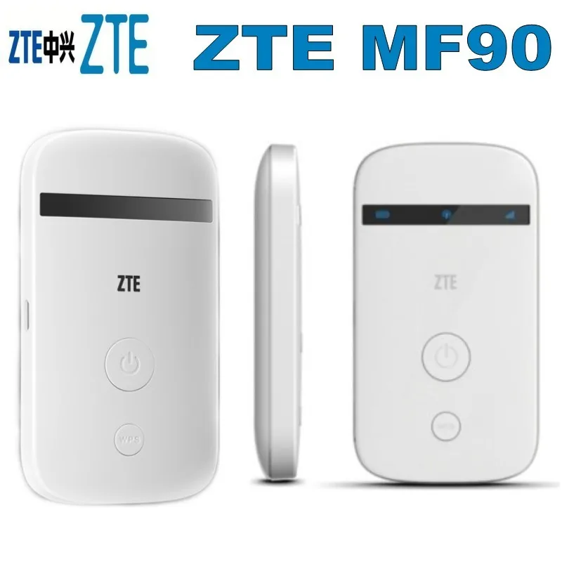 Разблокированный ZTE MF90 LTE 4G Карманный маршрутизатор точки доступа Wi Fi в партии 100