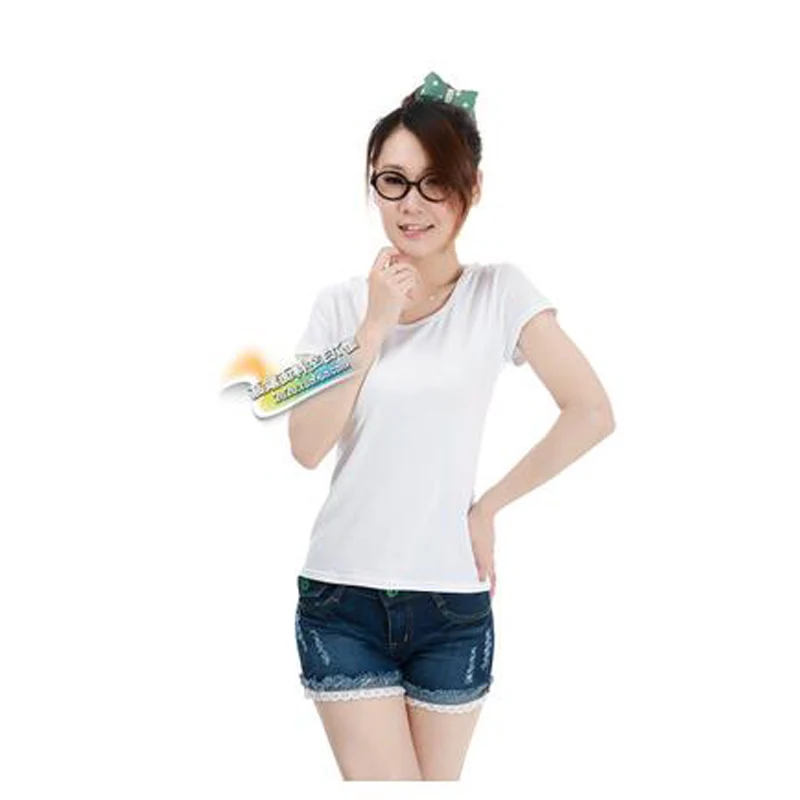 slim fit white t shirt women's