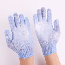 Корейская лента Задняя щетка перчатки для уборки пилинг для тела полотенце массажный Душ очищающий Скраб Губка для мытья банные перчатки