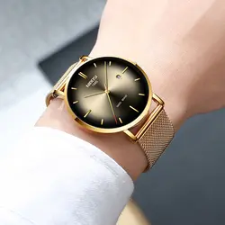 2019 новые модные спортивные мужские s часы лучший бренд класса люкс водонепроницаемые простые ультратонкие часы Мужские кварцевые наручные