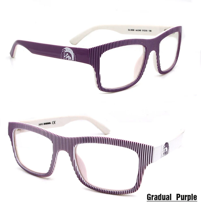 Новая модная дизайнерская сменная оправа, цветные прозрачные линзы, стекло es, унисекс, квадратная оправа для очков, очки для женщин, мужчин, унисекс, стекло - Цвет оправы: fashion glass purple