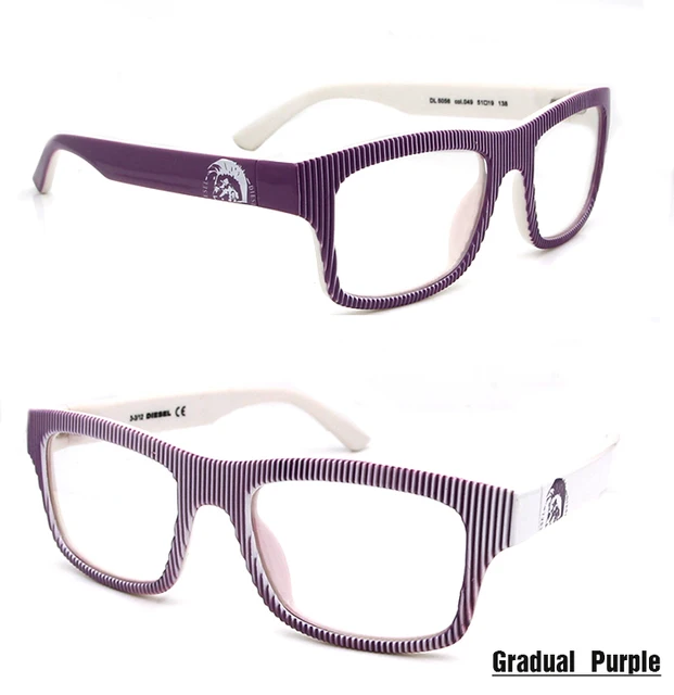 New Fashion Designer Changeable Frame Color Clear Lens Glasses Unisex