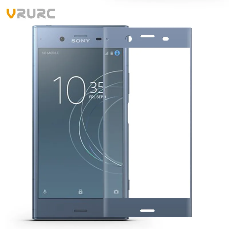 Vrurc для sony Xperia XZ1 G8342 Экран протектор 3D edge Full Cover закаленное Стекло защитная пленка |