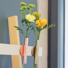 Настенная Цветочная ваза абстрактная Минималистичная абстрактная железная ваза сушеные стеллажи для цветов скандинавские цветочные орнаменты украшения дома