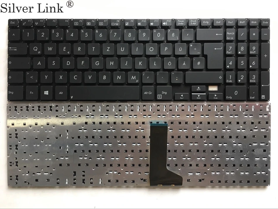 GR Germany keyboard for ASUS P500 P500CA E500 E500CA Black Laptop