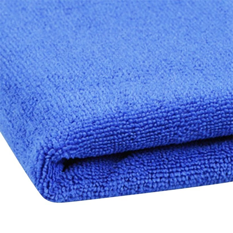 20 шт. впитывающее полотенце из микрофибры для дома и кухни, моющее полотенце синего цвета