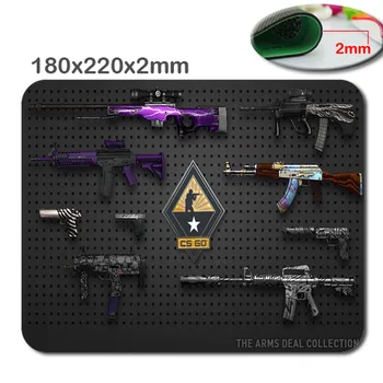 

DIY Customized Anti-Slip Rectangle Mouse Pad Counter Strike Print Gaming Mousepad Notebook Computer Pads to Gamer Play Mice Mats