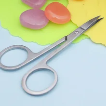 1 шт. из нержавеющей стали маленькие ножницы для стрижки волос Резак для маникюра инструменты для стрижки волос для лица Пинцет Ножницы для макияжа инструмент