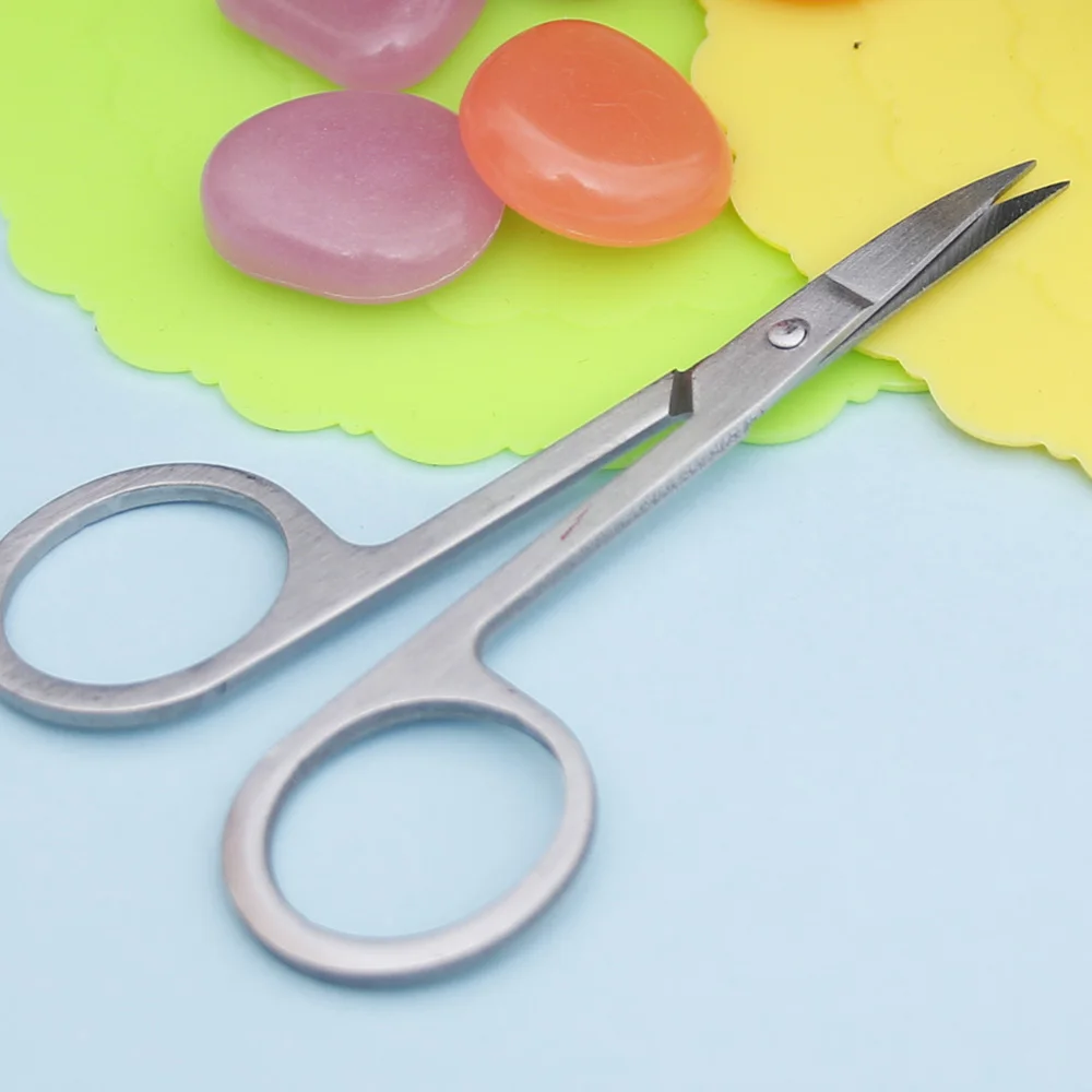 1 шт. малые ножницы из нержавеющей стали для бровей и носа|scissors tools|scissors trimmingtrimming