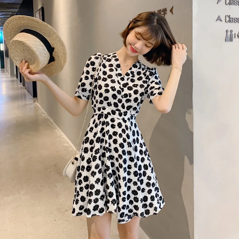 

Women Print Beach Dress Fashion Boho Summer Bandage Bodycon Vestidos Dresses