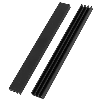 

HOT-2 x black aluminum radiators 100 * 11 * 5mm