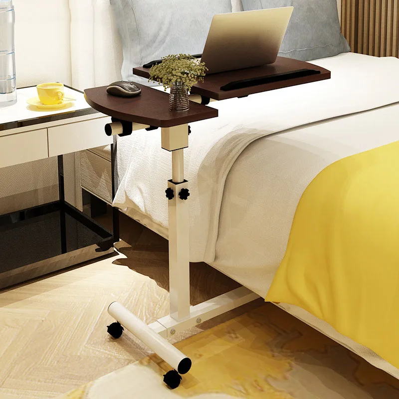 Lifting Mobile Computer Desk Bedside Sofa Bed Notebook Desktop Stand Table Learning Desk Folding Laptop Table Adjustable Table