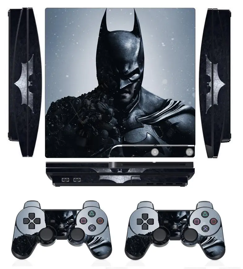 Hero 252 Виниловая наклейка для sony PS3 Slim playstation 3 Slim и 2 контроллера skins sticker s