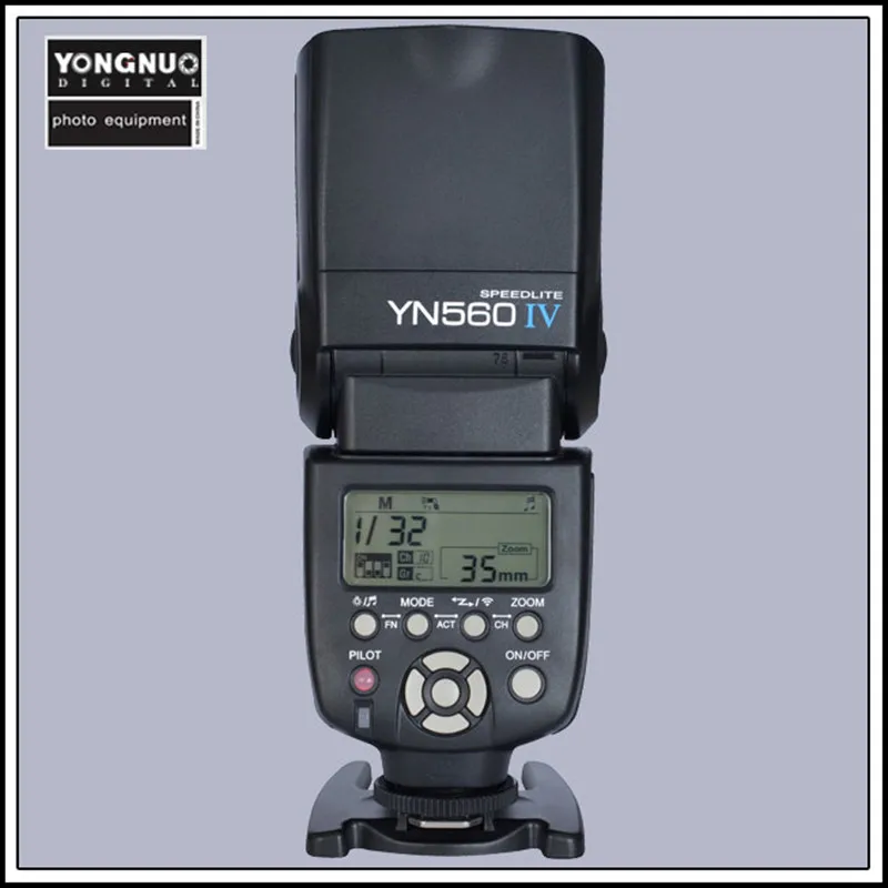 Yongnuo YN560IV YN560 IV 2,4G Беспроводная основная и групповая Вспышка Speedlite для Canon Nikon Pentax стандартный горячий башмак камеры
