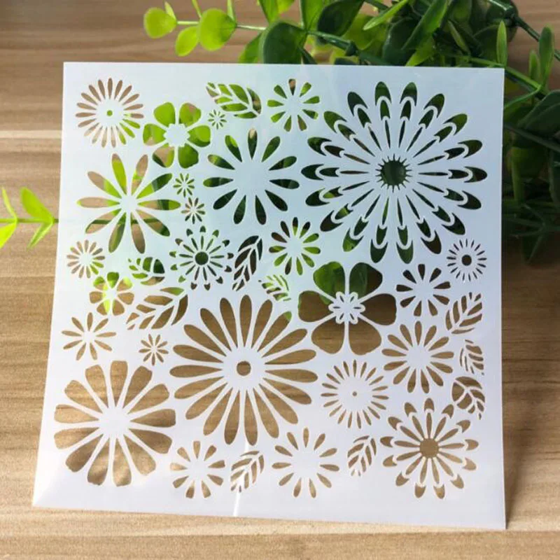 

Stencils Everywhere Openwork Painting Template Embossing Bullet Journal Accessories Sjablonen For Scrapbooking Stencil Reusable