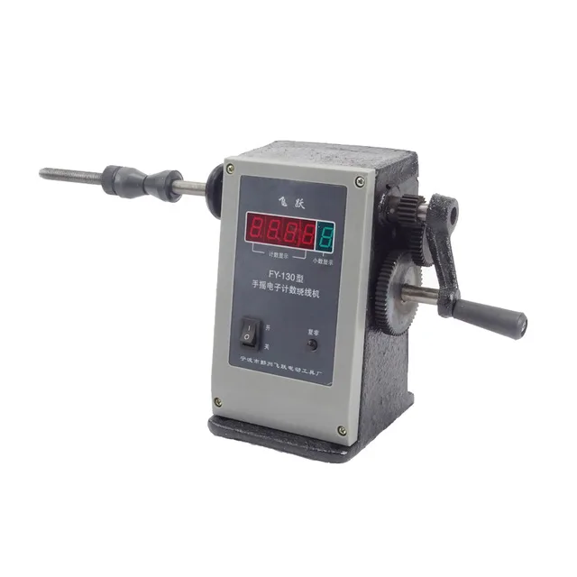 

1pcs High quality New Manual Hand Coil Winding Machine Winder Two Speed FY-130