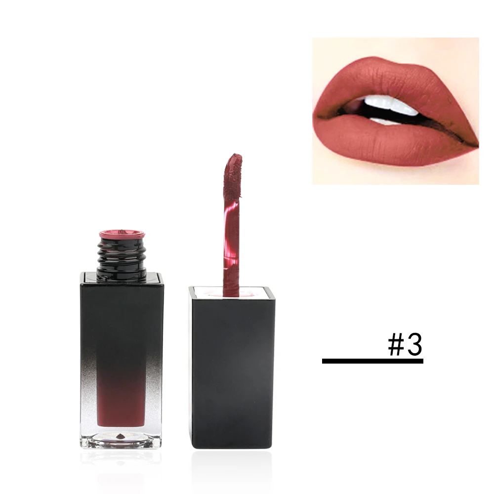 Профессиональная Матовая жидкая помада без марки beauty color для губ|Блеск губ| |