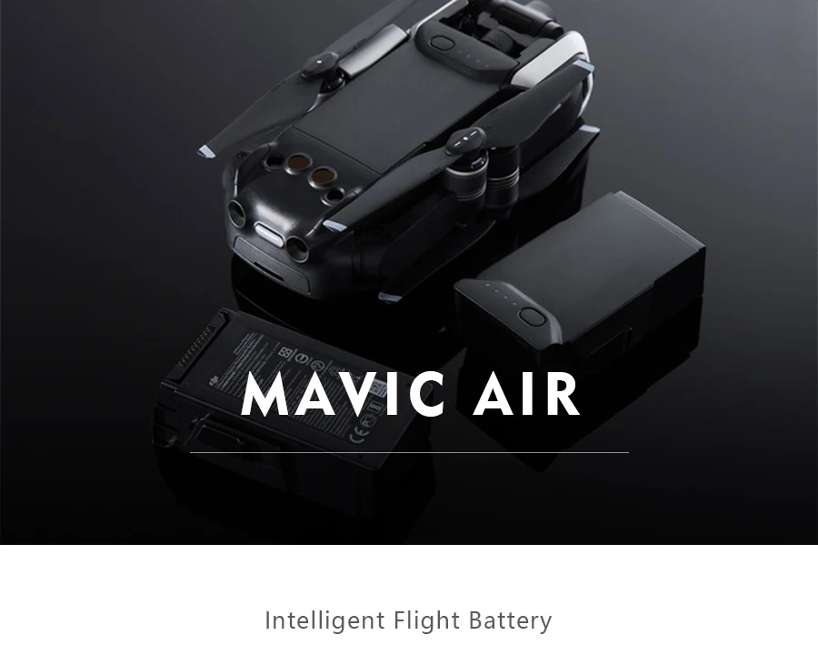 DJI Mavic Air 2375mAh/11.55V バッテリー インテリジェント フライトバッテリー DJI Mavic Air Battery 2375 mAh ⁄ 27.43 Wh ⁄ 11.55 V DJI Mavic Air