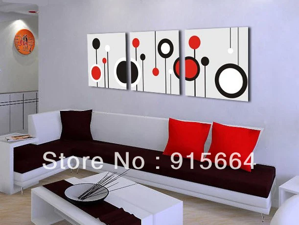 Gifts Home Decor Free Shipping Garden 3panels Hot Modern Abstract Gifts Home Decor Free Shipping Garden 3panels Hot Modern Abstract Painting On Canvas Living Room Paint