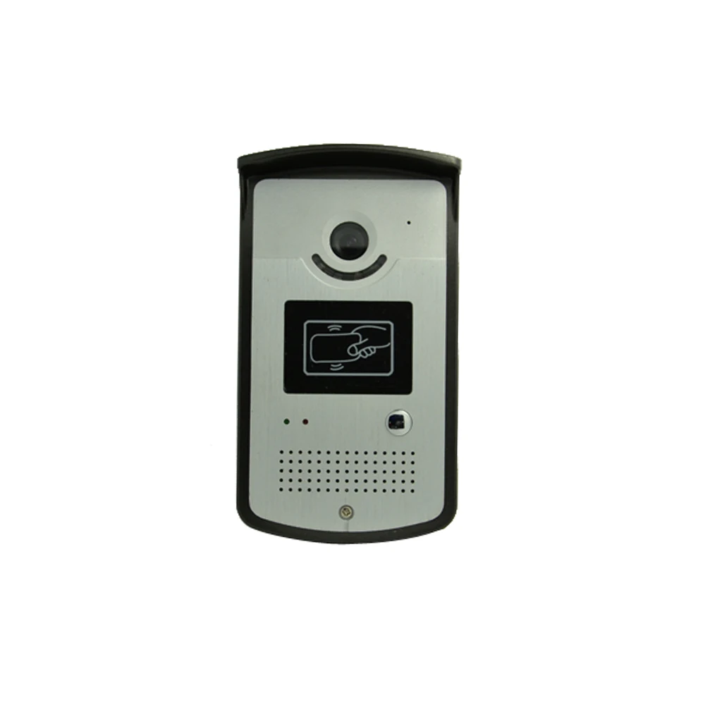 New Smart home Control 7 inch Display 1 to 2 Door Bell Wired Video Door Phone System HD waterproof camera RFID Card Door release