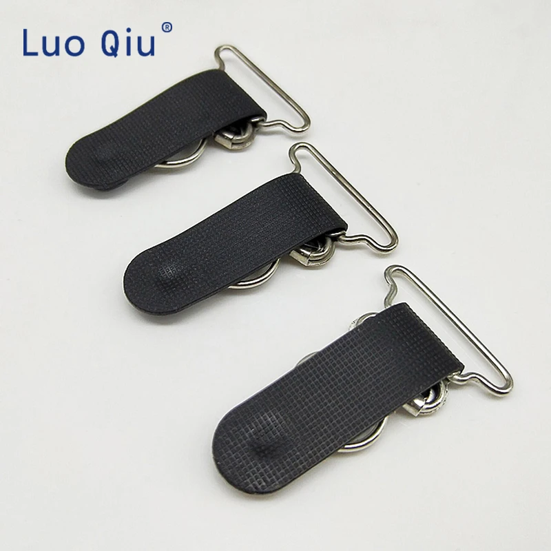 Пластиковые металлические черные подвязки для ног Luo Qiu10 шт./лот|Пряжки и крючки| |