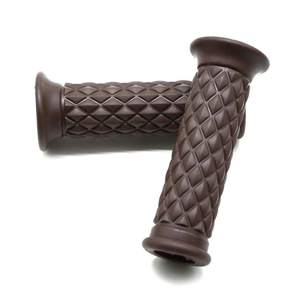 Винтажная мотоциклетная ручка Protaper grip Dirt Pit Bike Grips 7/8 &quot22 мм коричневая рукоятка и