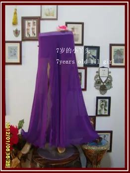 

Belly dance pants Transparent thin belly dance skirt Pants with front slit CM01-18