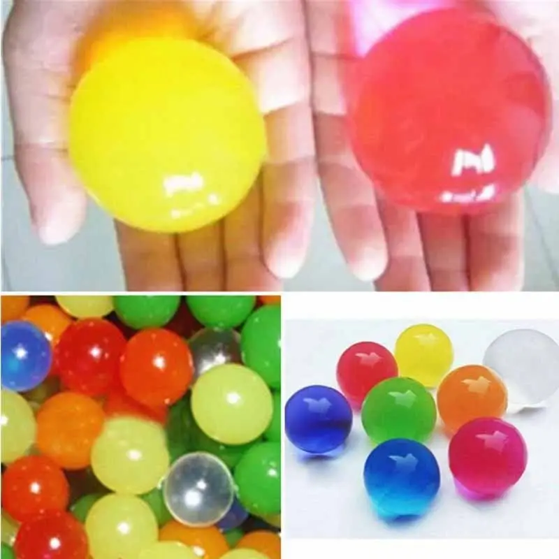 50pcs Magic Large Crystal Mud Soil Water Beads for Flower Garden Planting Decorsoil water beads