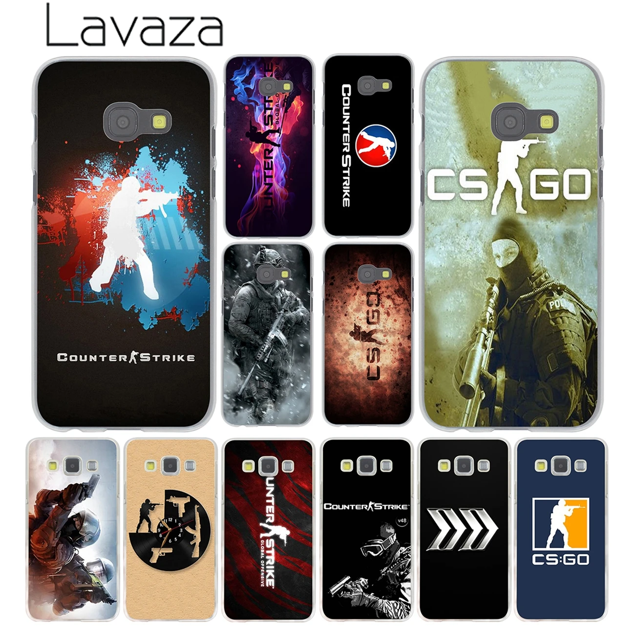 

Lavaza Counter Strike CS GO Phone Case for Samsung Galaxy Note 10 + 9 8 A9 A8 A7 A6 Plus 2018 A3 A5 2015 2016 2017 csgo