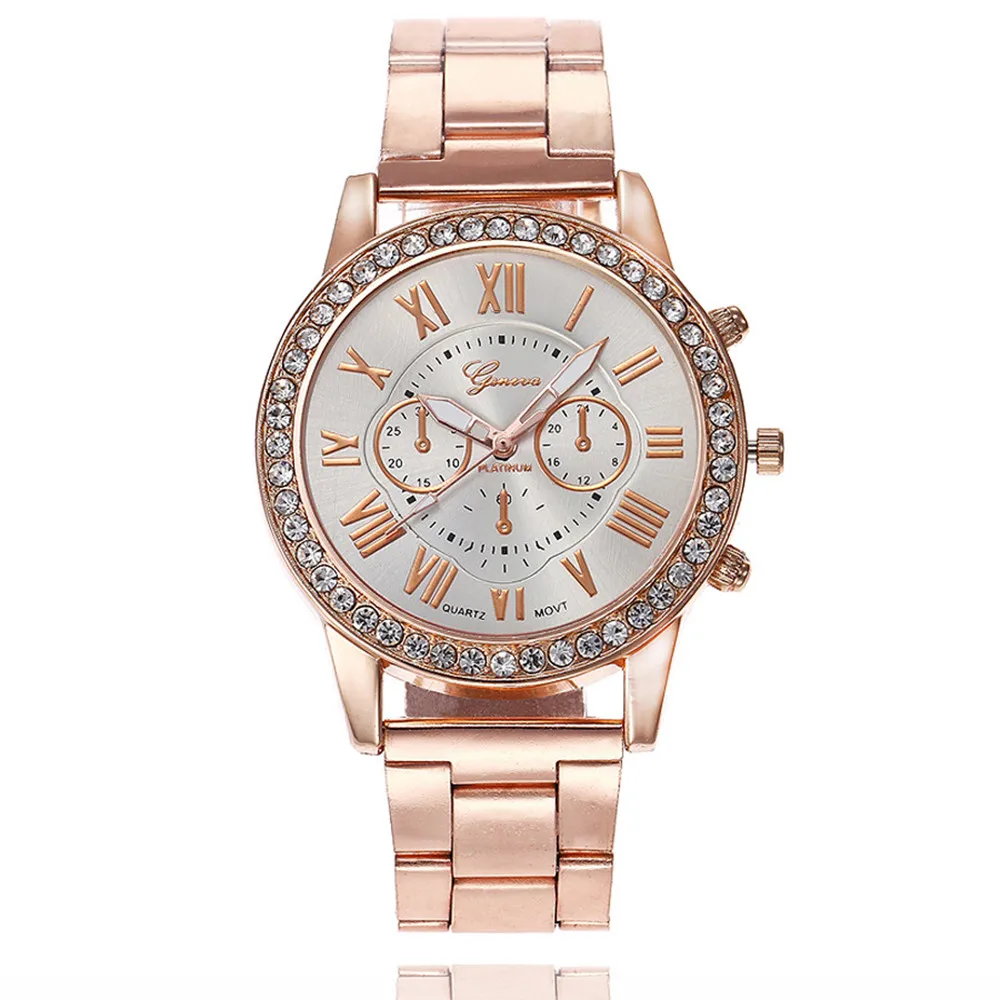 

New women watches Beautiful Fashion Simple Watch Steel Strip Watch Women Mechanical Gear Watch relogio feminino bayan kol saati