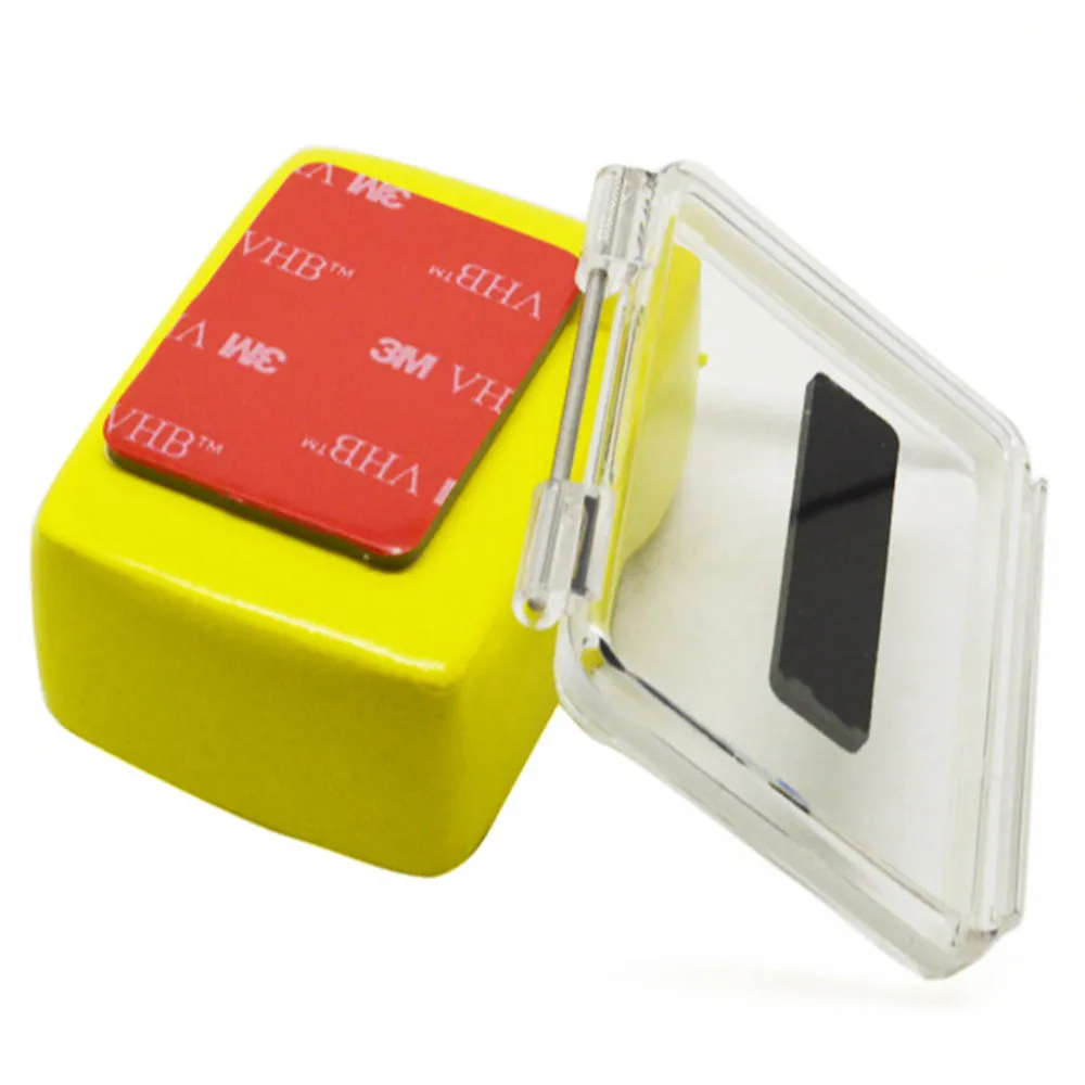 

New Action Video Camera Waterproof Case Back Cover Buoy 3M Glue Set Water Sports Camera Protection Set for GoPro Hero 3+ 4