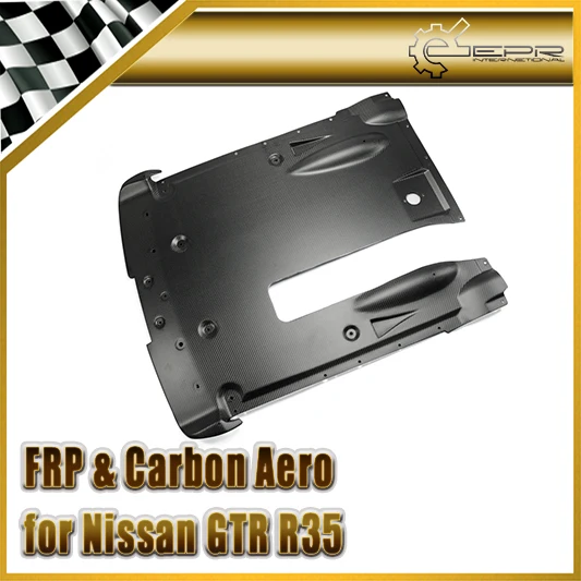 

Car-styling For Nissan 2012 On R35 Matt Carbon Fiber OEM Rear Under Bottom Diffuser Matte Surface Accessories Racing Trim